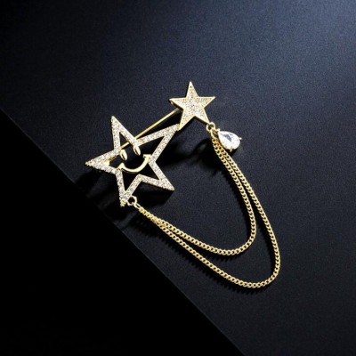 Star Tassel Brooch