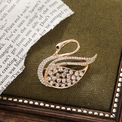 Swan Brooch