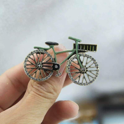 Bicycle Brooch