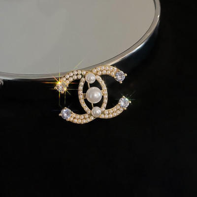 Double C Brooch