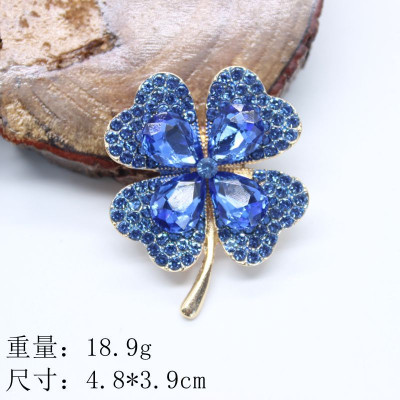 Four-Leaf Clover Brooch